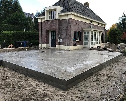 Fundering en vloer Almere betonfundering Barchem