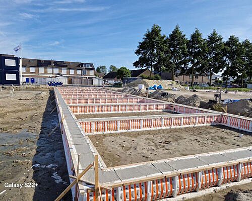 Tempex fundering Noordeloos Betonvloer Wormer